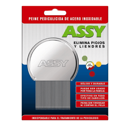 Peine Piojicida Metal Varios