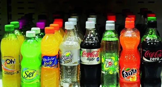 Gaseosas con y sin Azucar